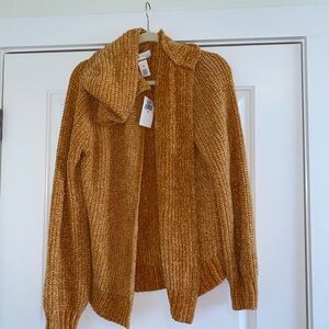 Planet Gold Women's Sweater in Mustard Yellow​